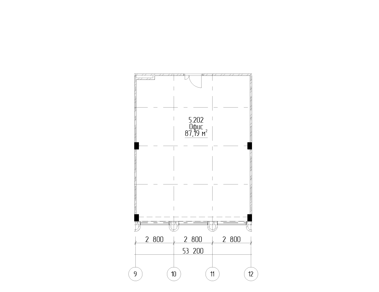 Офис 202, 3 этаж, Западный корпус, Деловой центр Taller