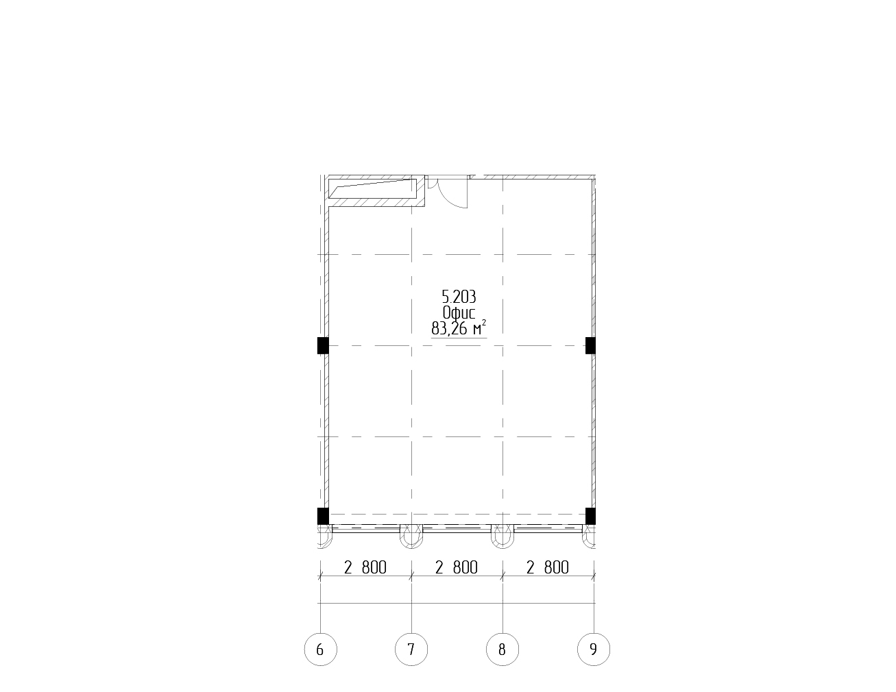 Офис 203, 5 этаж, Западный корпус, Деловой центр Taller
